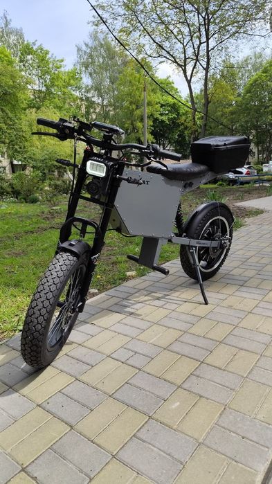Електробайк з 3 кВт мотором EPLAT Supercharger 3000