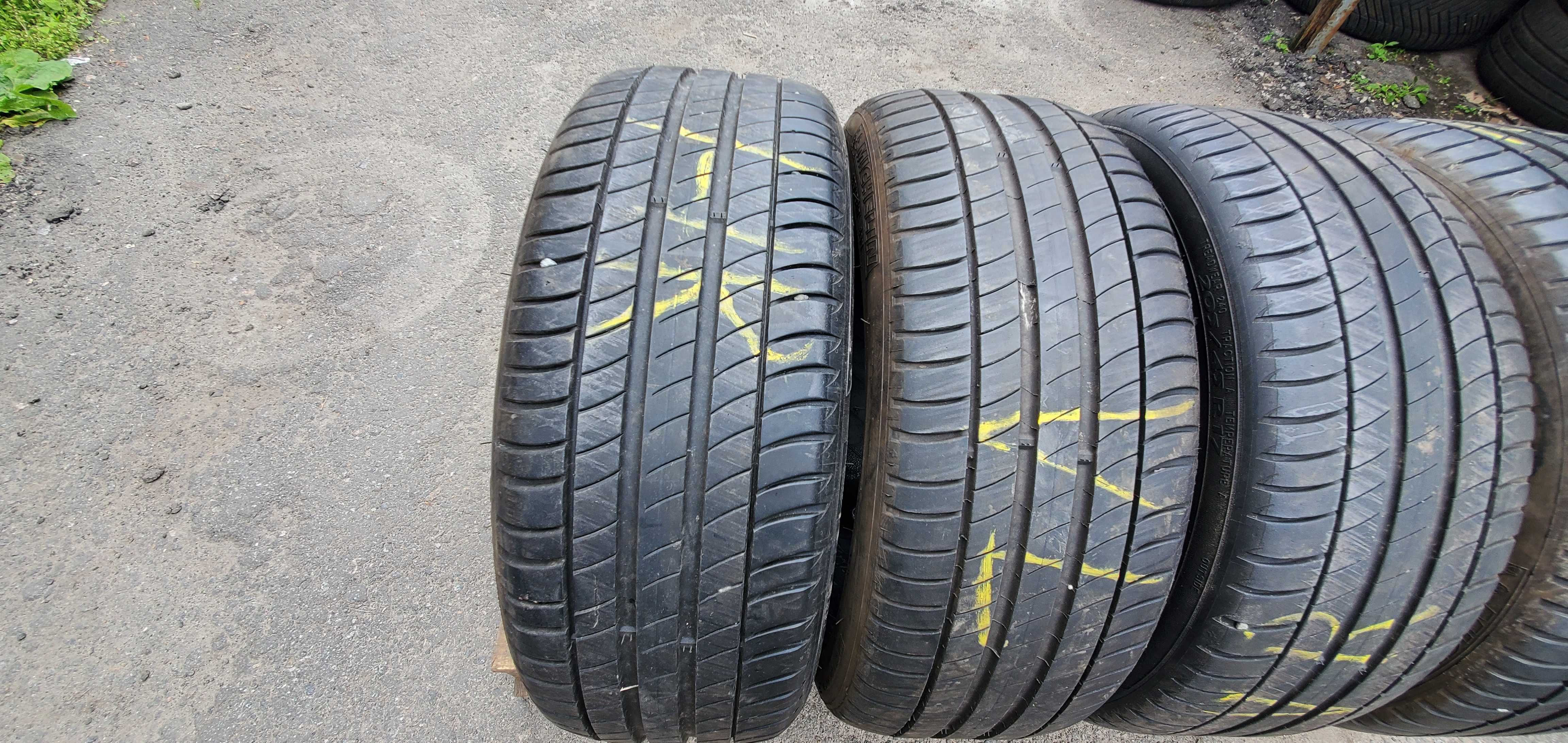 Літні шини 205 45 R17 Michelin Primacy-3 Italy 2 шт  2018 рік