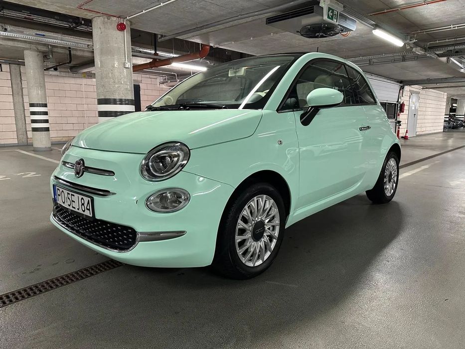 Fiat 500 F500 Lounge / Cyfrowy Kokpit / Panorama / Klimatyzacja / Salon Polska
