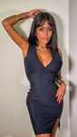 Vestido Power Preto