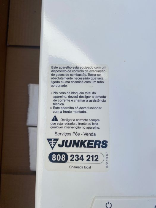 Esquentador Junkers WRD 11-2  Gás Butano/Propano