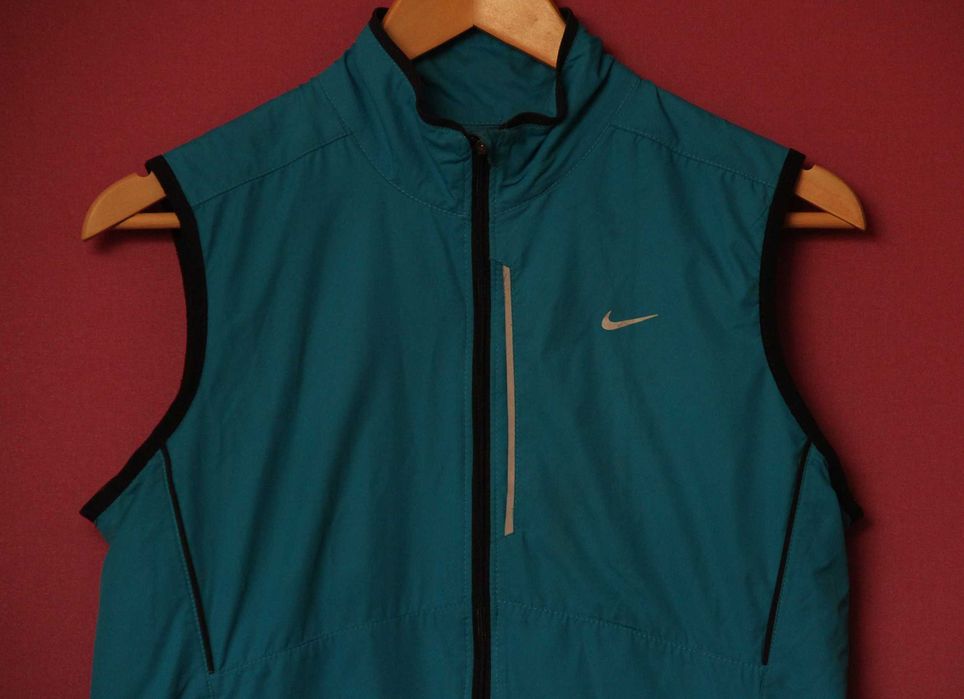 Nike Running рр М-L женский жилет беговой двойной бегунок
