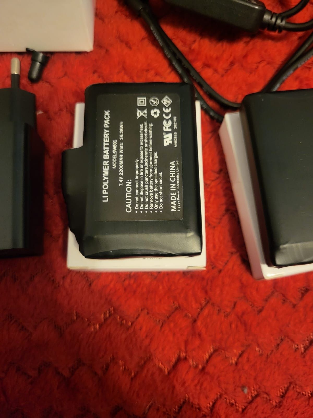 Akumulatory Sun Will SWB01 7,4 V 2200 MAH (2 szt. w zestawie)