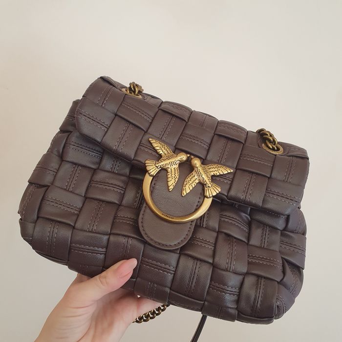 Сумка Pinko бургунді