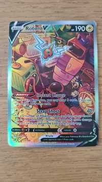 Karta pokemon Rotom V hp 190 rzadka karta