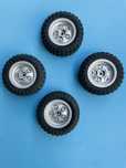 Pneus e jantes beadlock Range Rover RC