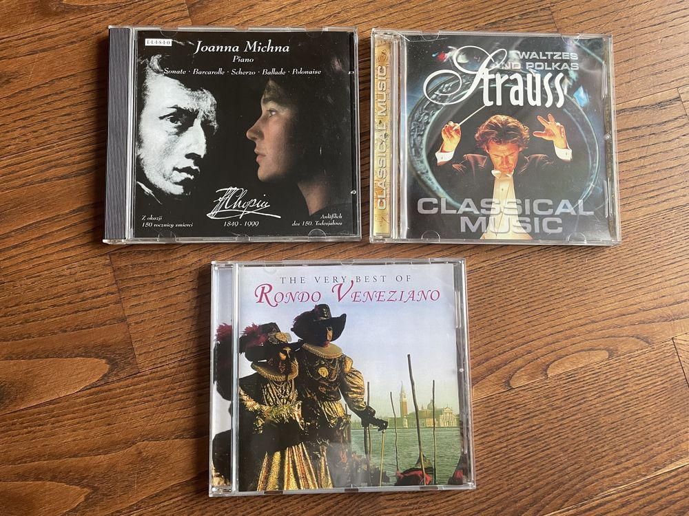 CD muzyka klasyczna - Rondo Veneziano, Chopin (Michna), Strauss