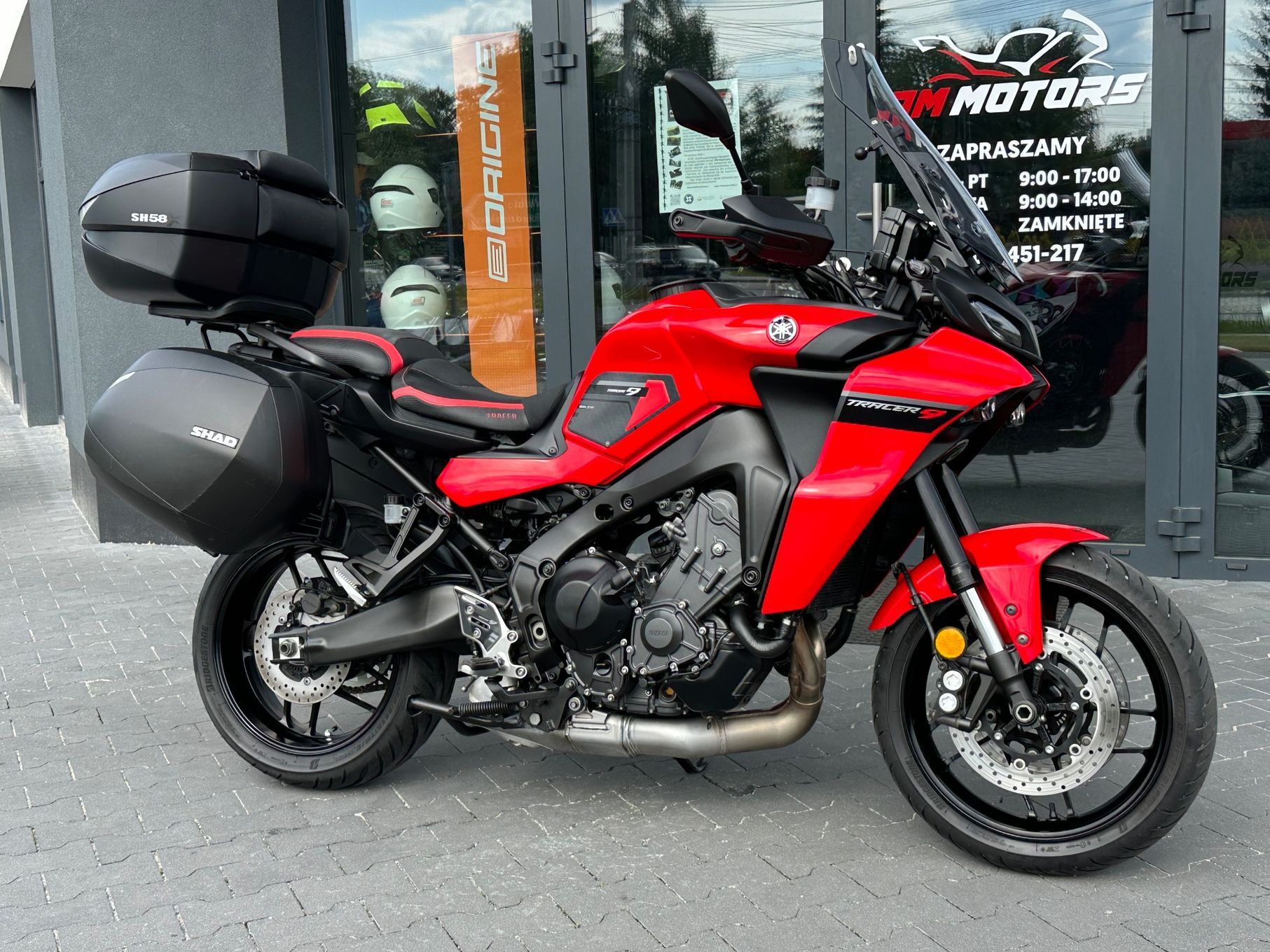Yamaha Tracer 9 model 2021, Idealny STAN , Doposażenie , Bezwypadkowy DOSTAWA PL
