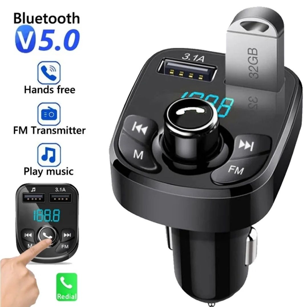 Фм Bluetooth передавач, трансміттер