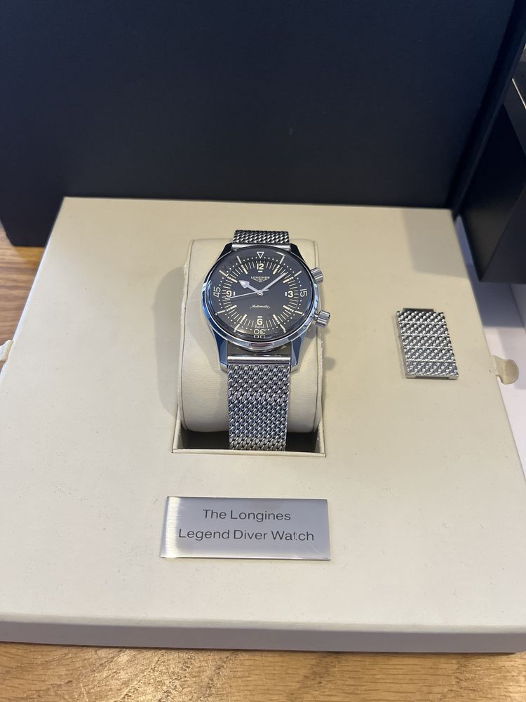 Longines Heritage Legend Diver no date 42mm