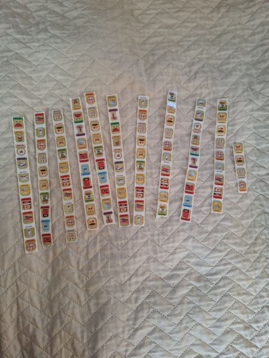 Biedronka naklejki 103 sztuki