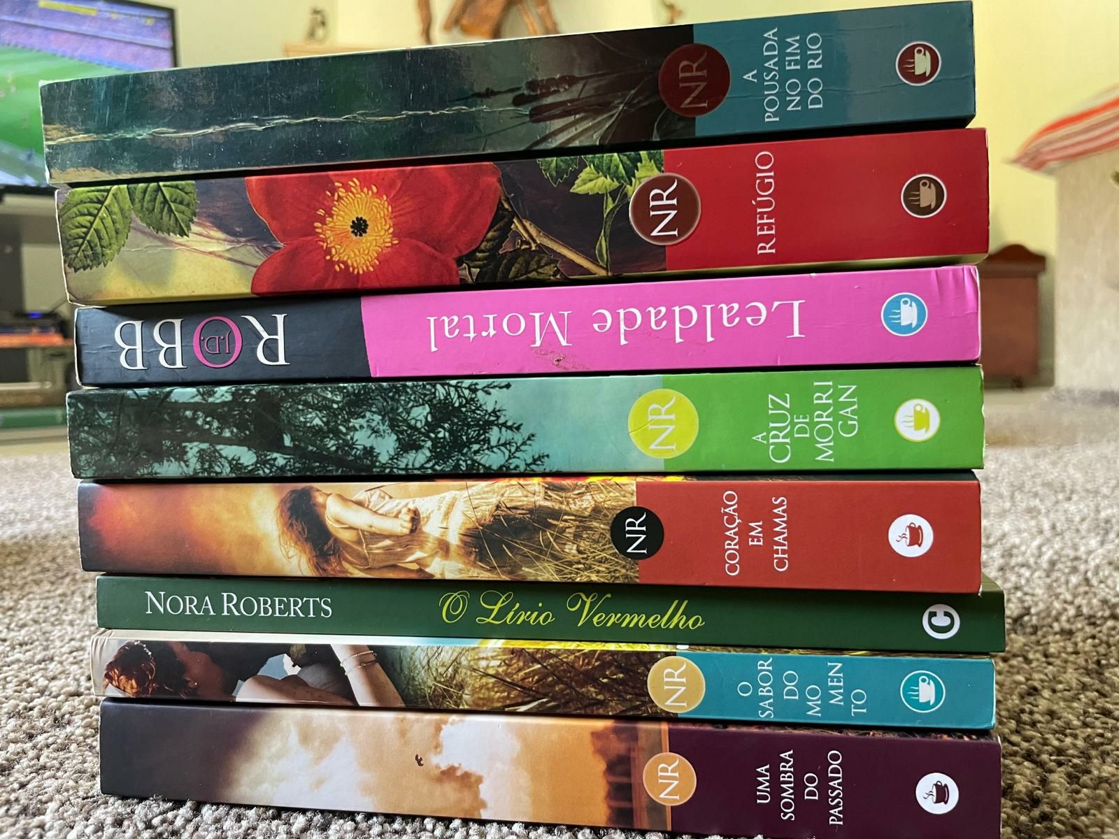 Livros coleção Nora Roberts