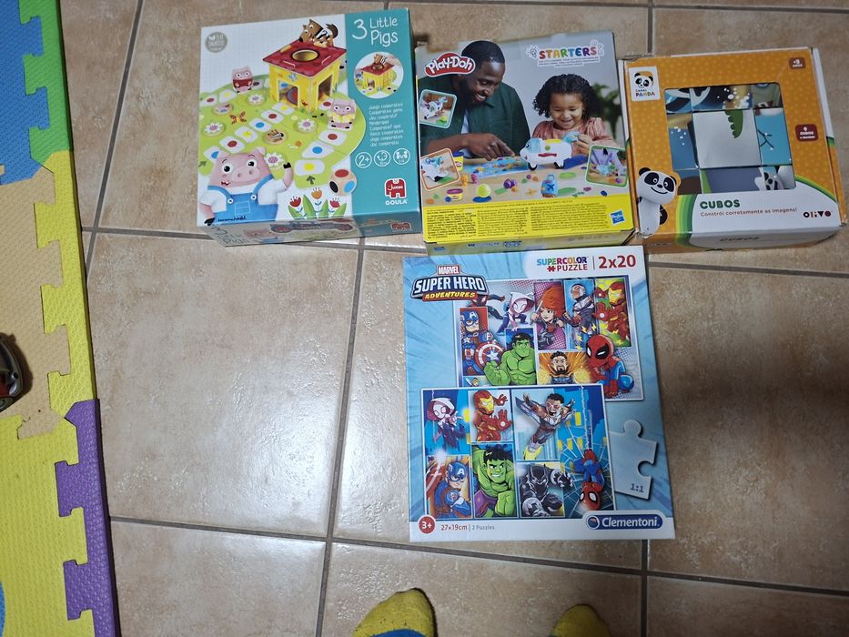 Varios jogos criança