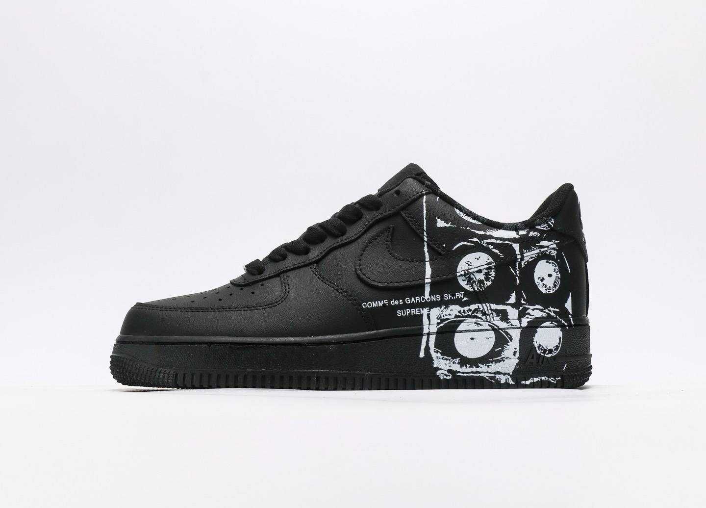 Nike Air Force 1 Low x Comme des Garçons Supreme Black