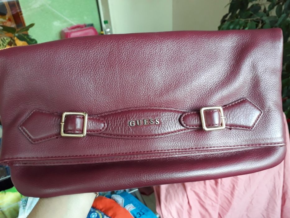 Шкіряний Клатч Guess