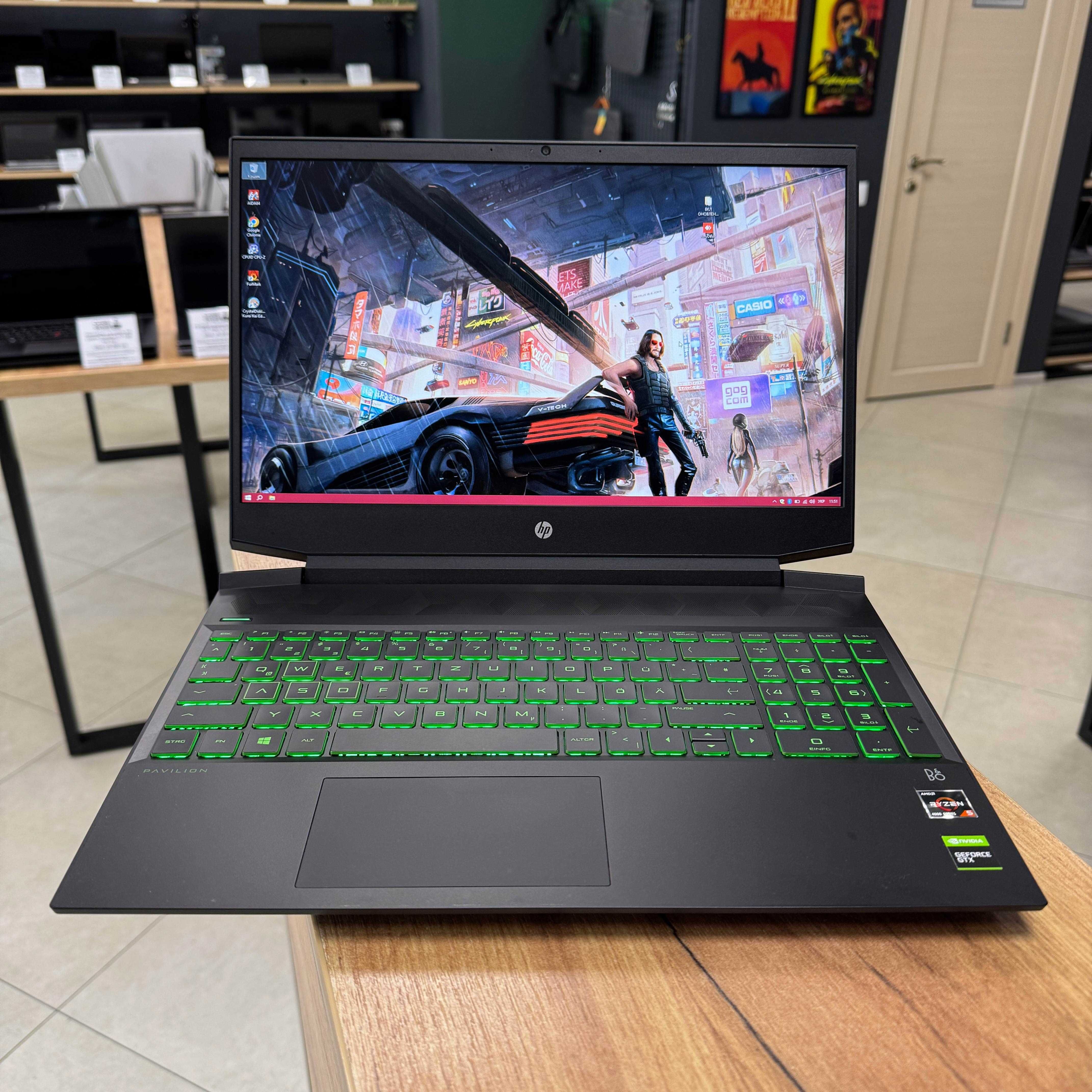 Ігровий HP Pavilion [FullHD, IPS] - Ryzen 5 4600H/GTX 1650 4 GB/16 GB