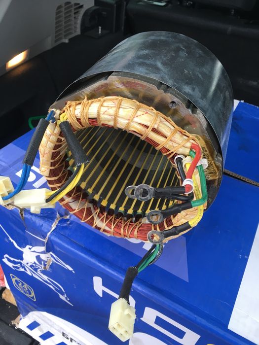 Статор альторнатор обмотка на генератор 2,5 - 6,5 кВт