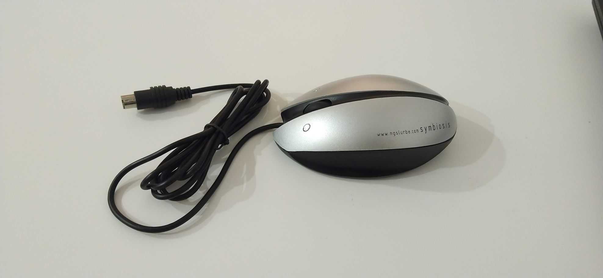 Mouse PS/2 de esfera novo - coleção