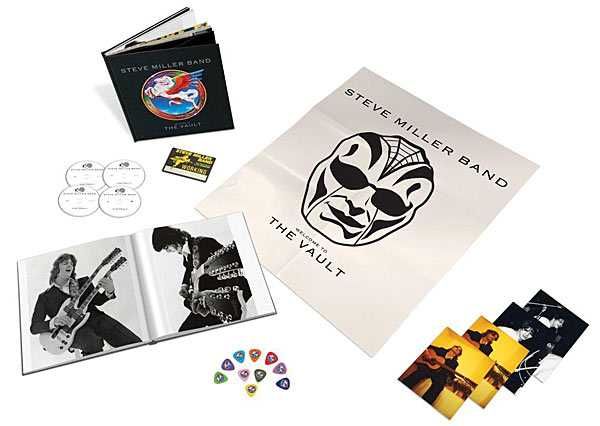 STEVE MILLER BAND Welcome To The Vault (3CD+DVD) Limited Box Set