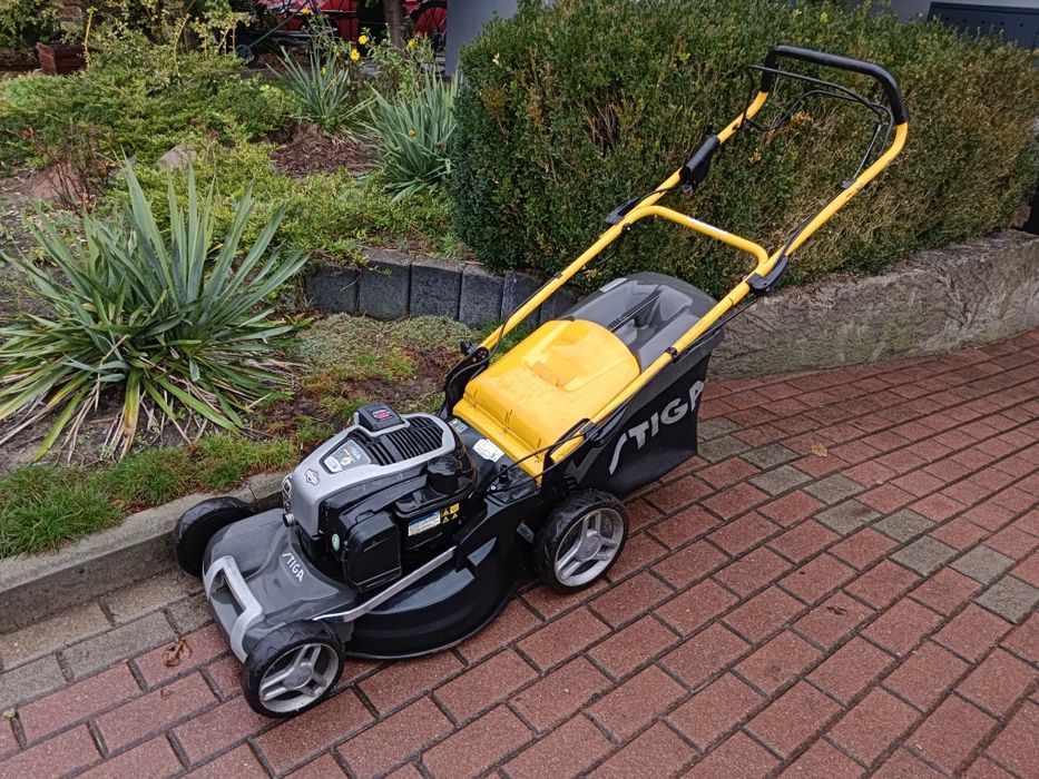 Kosiarka spalinowa Stiga 5KM Briggs elektryczny rozruch napęd kosz 48c