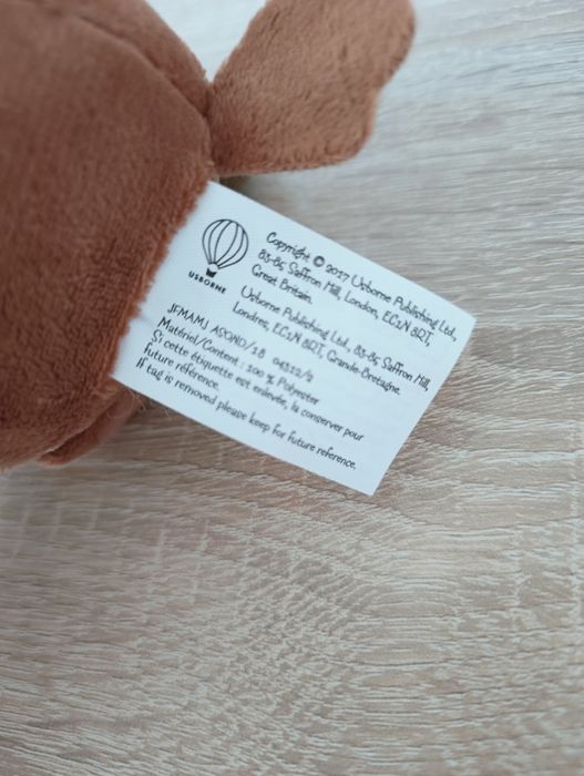 Przytulanka Maskotka Renifer Świąteczny