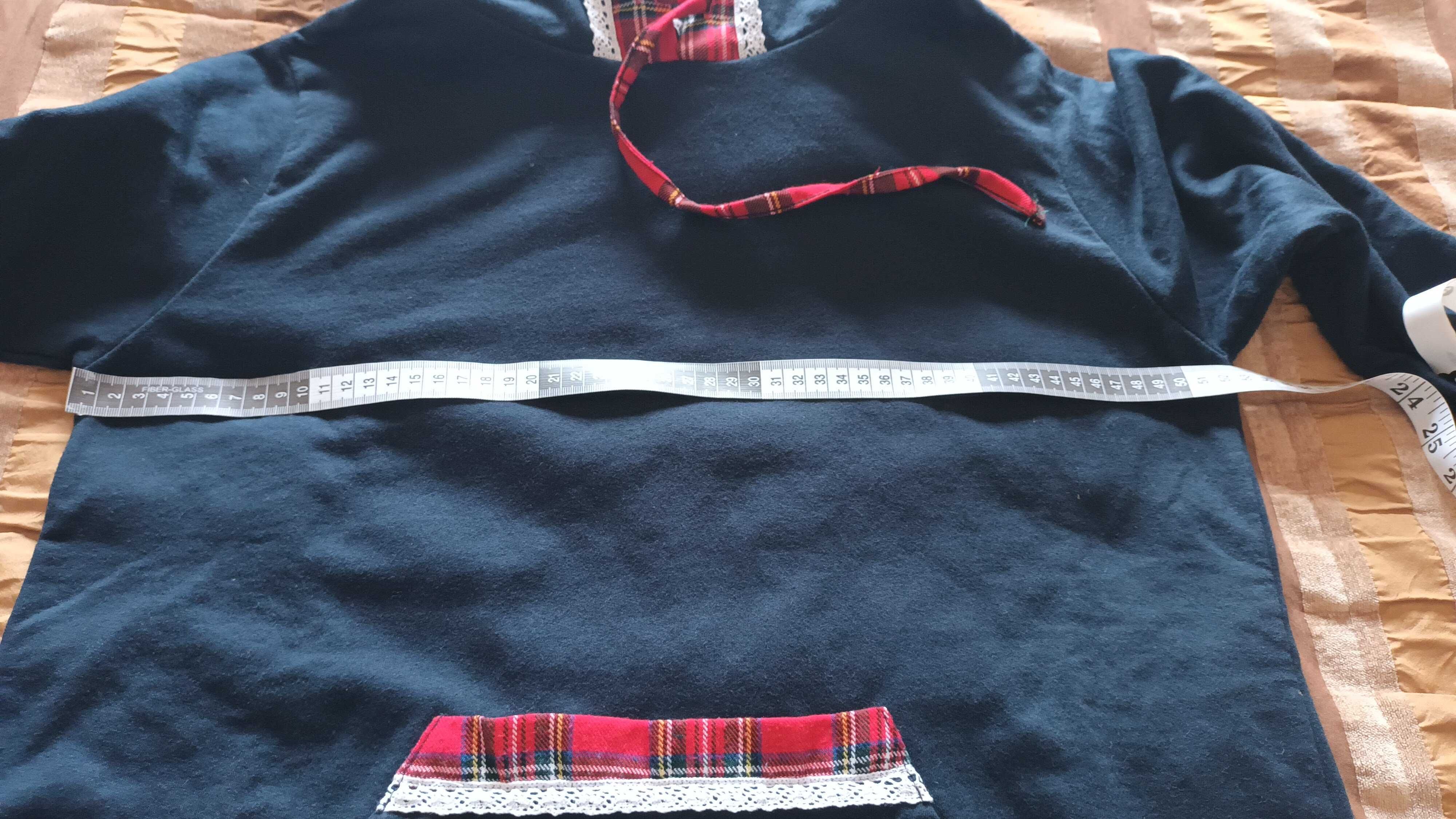 Sweat-shirt em azul escuro