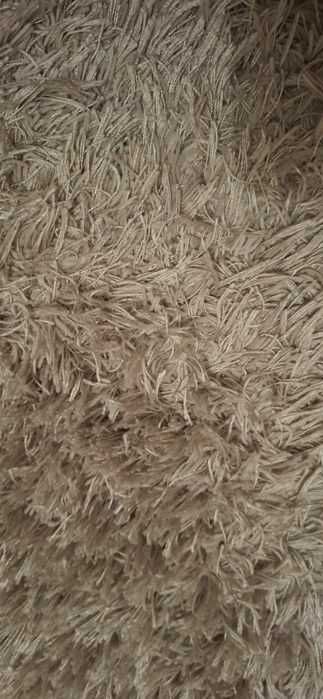 Tapete SENSE bege Microfibra 60 x 115 quarto pelo comprido