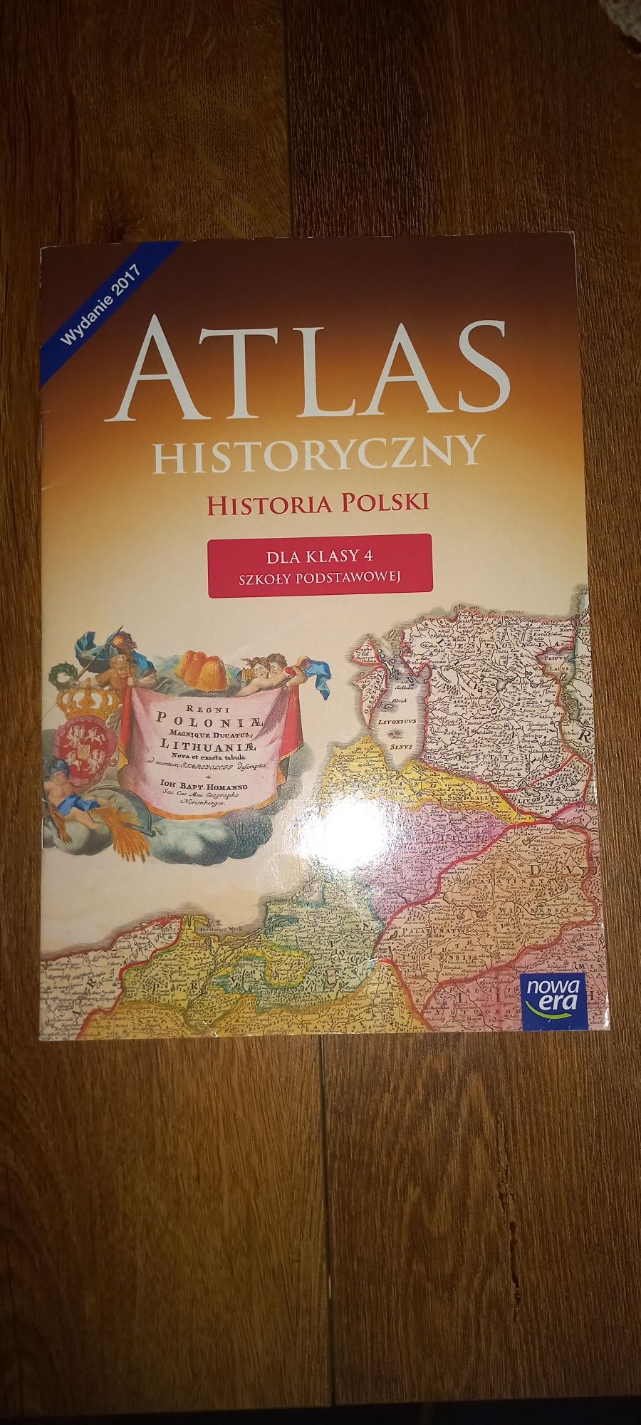 Atlas historyczny dla klasy 4 szkoły podstawowej  nowa era
