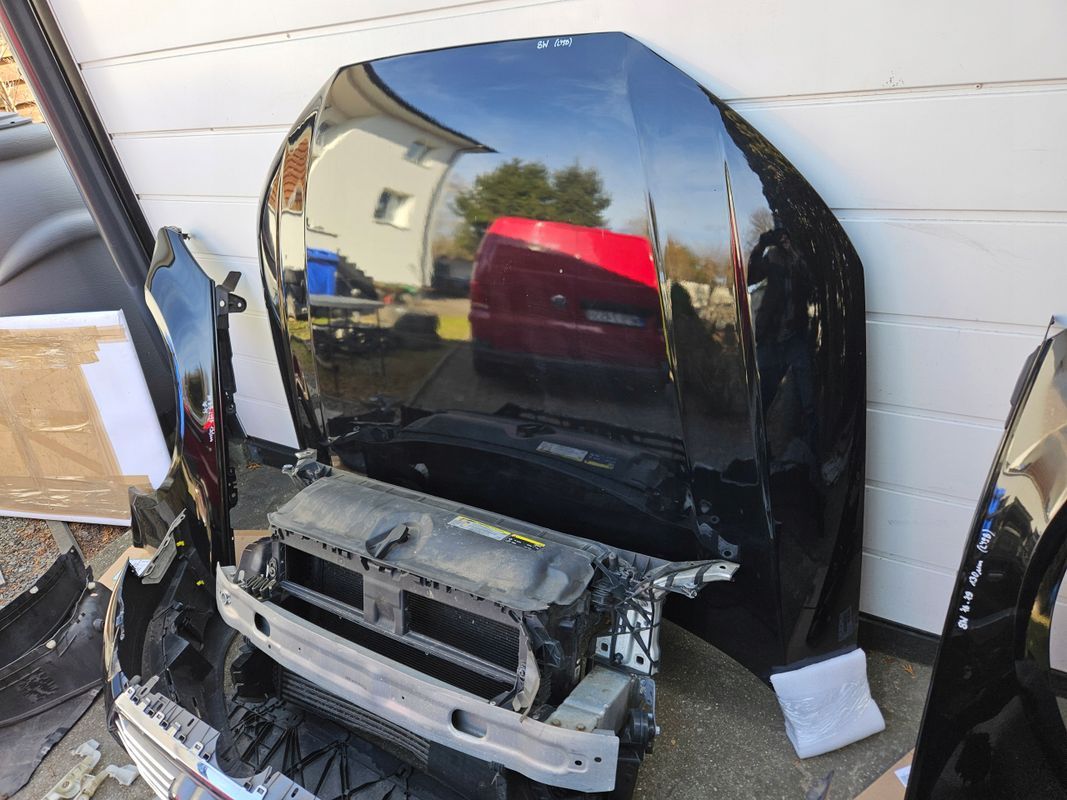Kompletny Przód Maska Zderzak Błotniki Lampy Audi A4 B9/8w 8w0 Ly9b