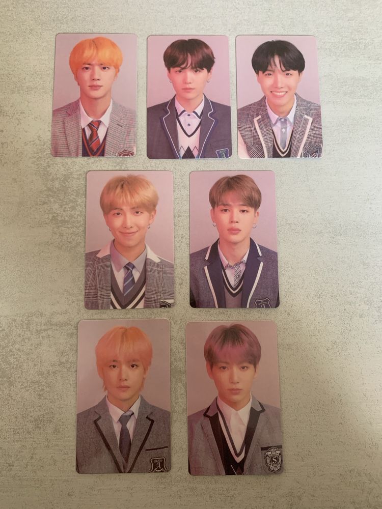 Bts Love Yourself Não Oficiais Photocards