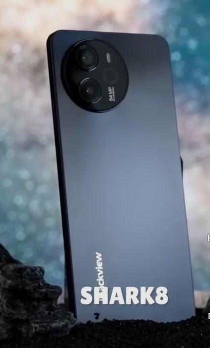 Blackview Shark 8 8/256 з NFC +Зарядка 33Вт +Захисне скло +Чохол