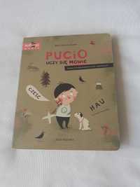 Książka Pucio uczy sie mówić