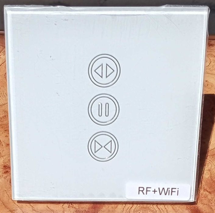 Вимикач сенсорний триклавішний з модулем WI-FI для штор