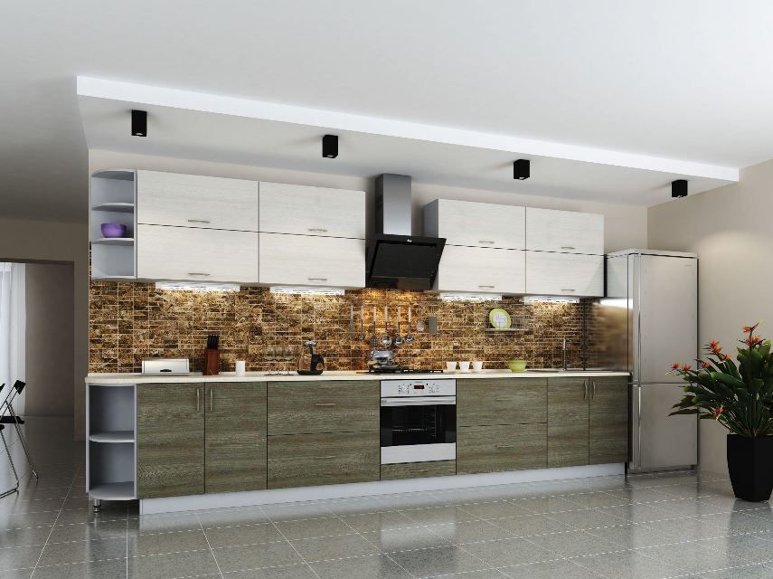 Кухня посекційна 3,3 метри. Фасад ЛДСП на вибір.Ціна від  5 330 мп