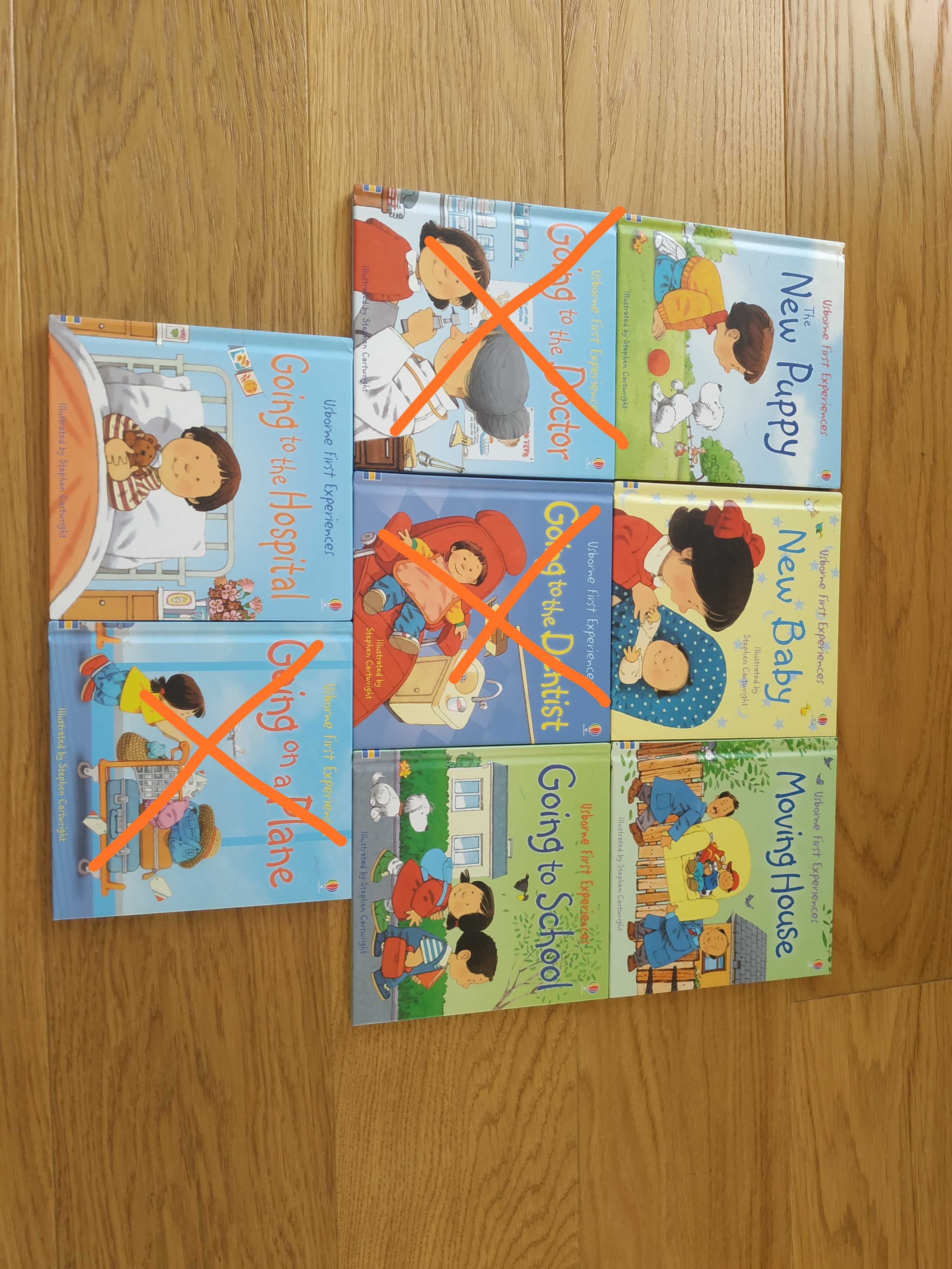 Usborne First Experiences 5 książeczek
