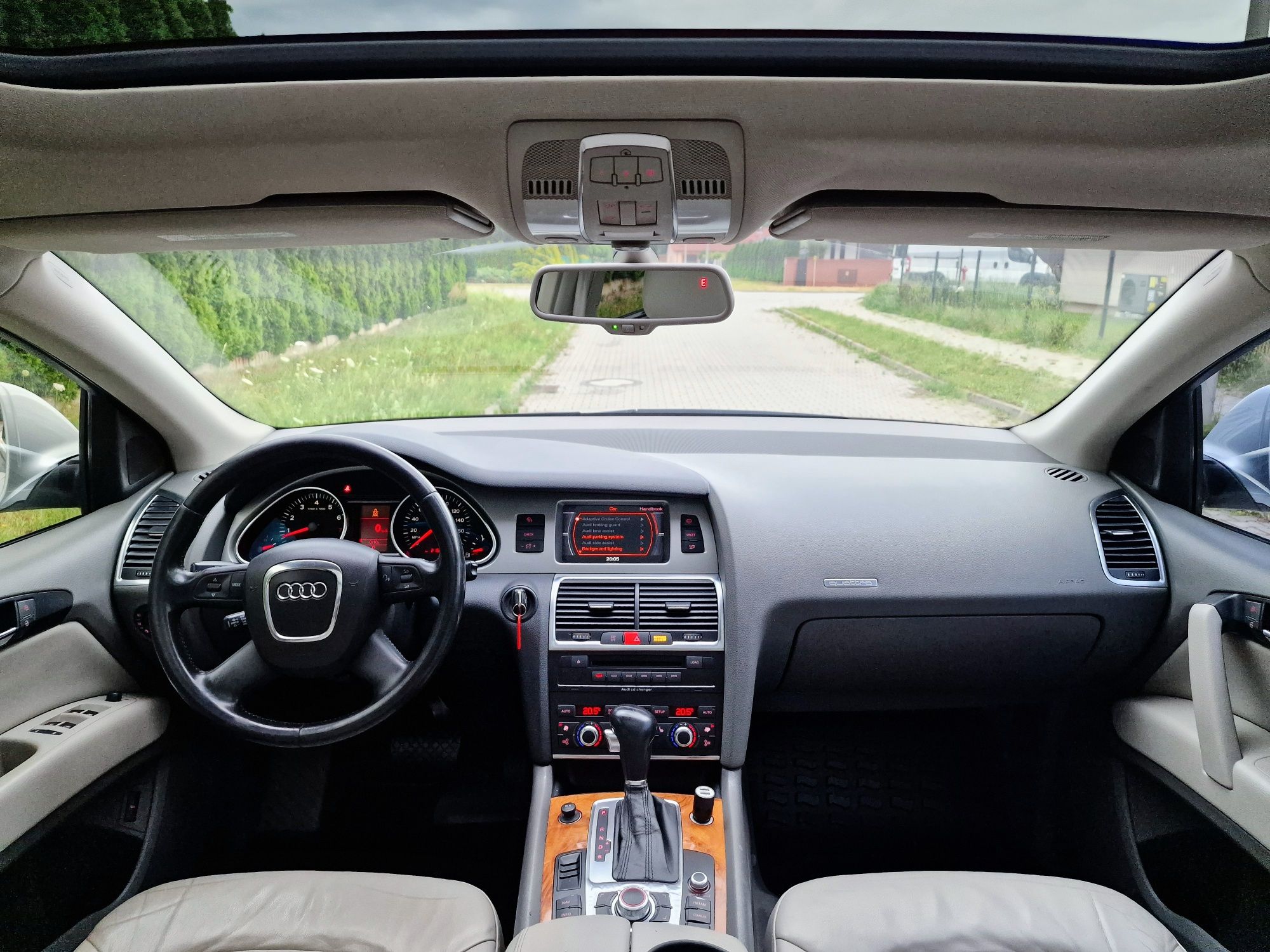 Audi Q7 3.6 V6 280KM QUATTRO 2009r 7-Osob, Niski Przebieg, ZAMIANA