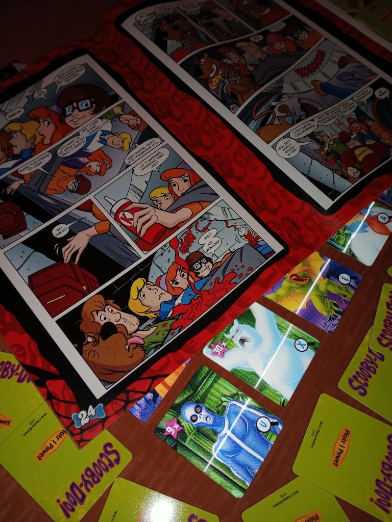 Komiks Scooby-Doo karty