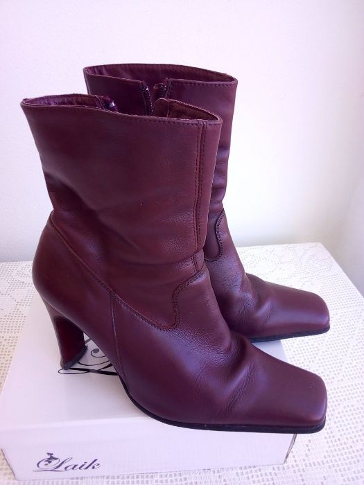 Botas bordeaux da Zara - Tamanho 39