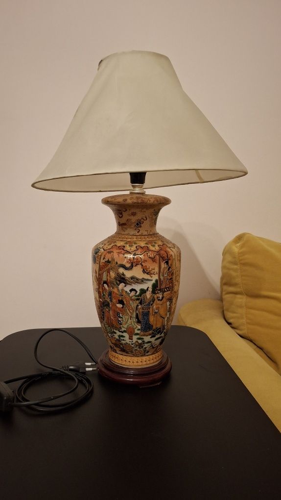Lampa ceramiczna PRL