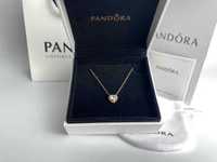 Pandora підвіска "Блискуче серце з ореолом"