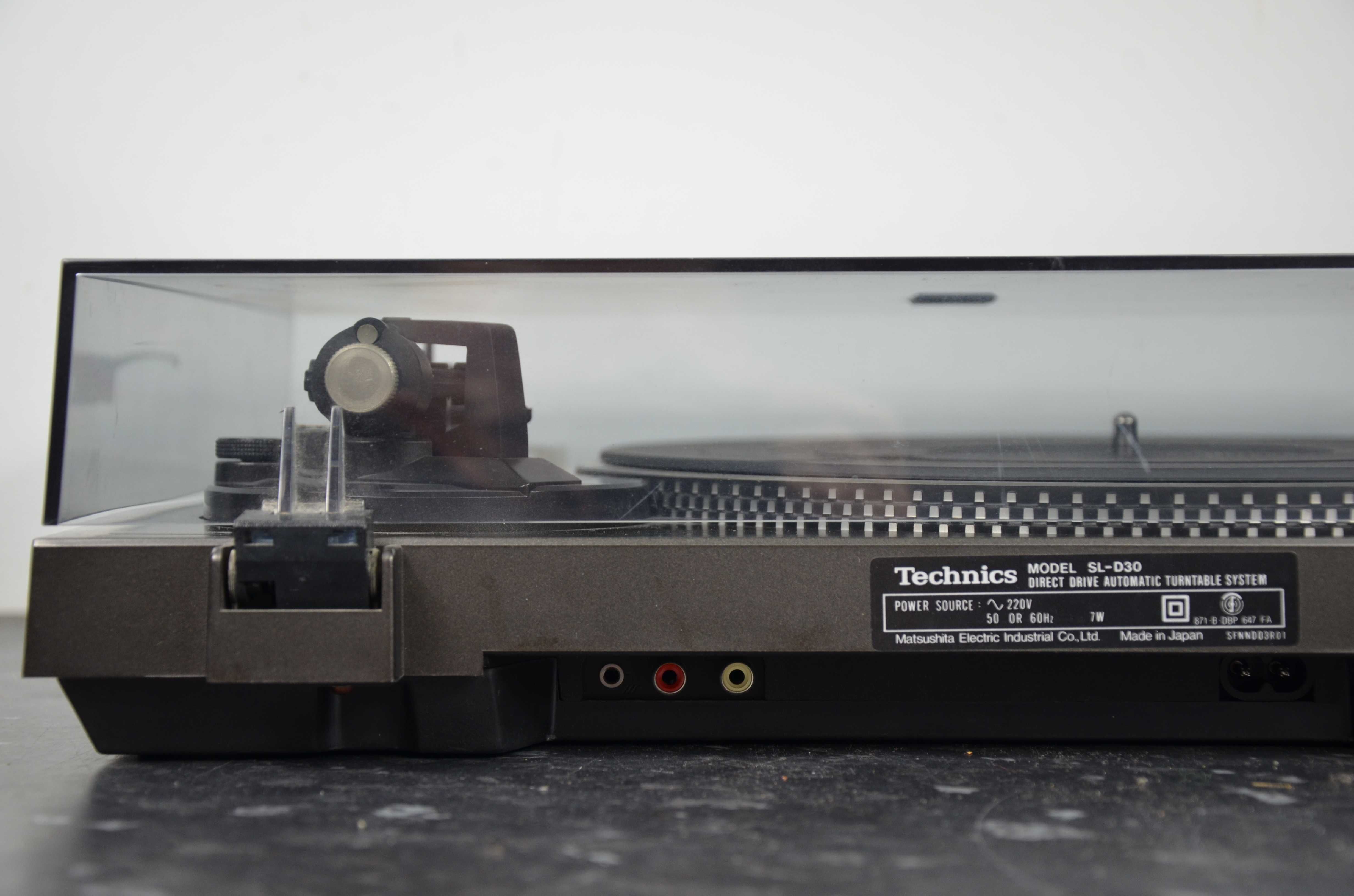 Gramofon Technics SL-D30 Japan okazja czarny