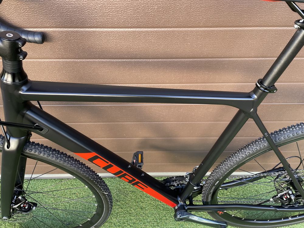 Rower Przełajowy Gravel CUBE NUROAD 2x10 TIAGRA R:56 IGŁA po SERWISIE