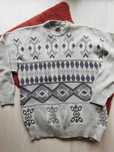 Elegancki ciepły sweter męski XL