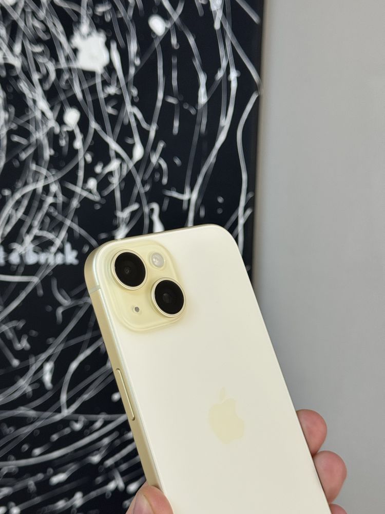 NEW iPhone 15 128Gb Yellow NeverLock Європа! Новий!