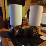 Lampa lampki nocne brązowe