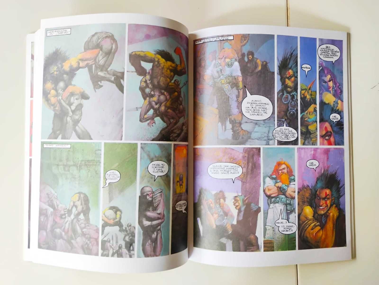 Komiks Slaine Rogaty Bóg (The Horned God) - 1,2,3 zestaw.