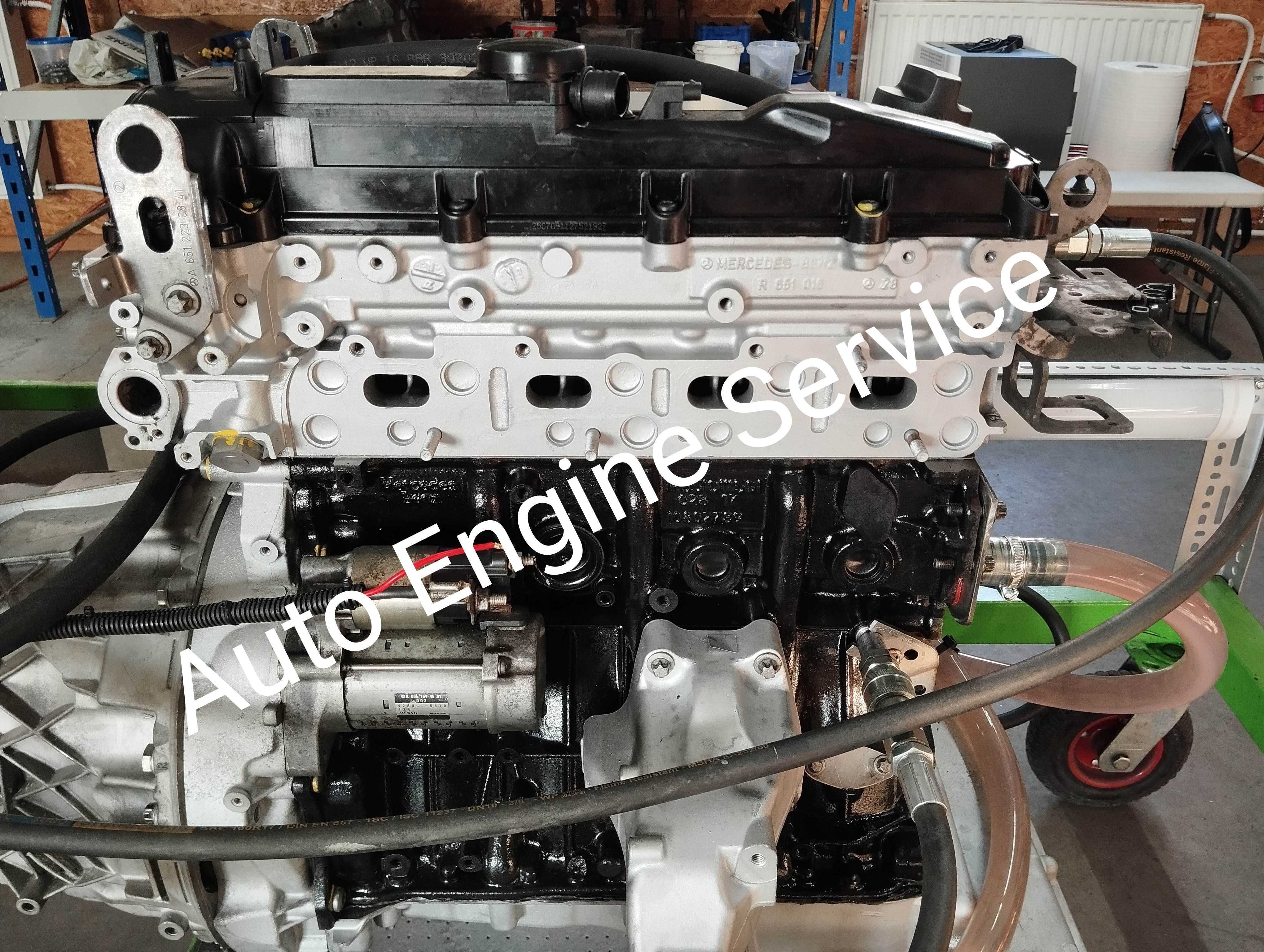 Silnik Mercedes Sprinter OM-651 po docieraniu mechanicznym