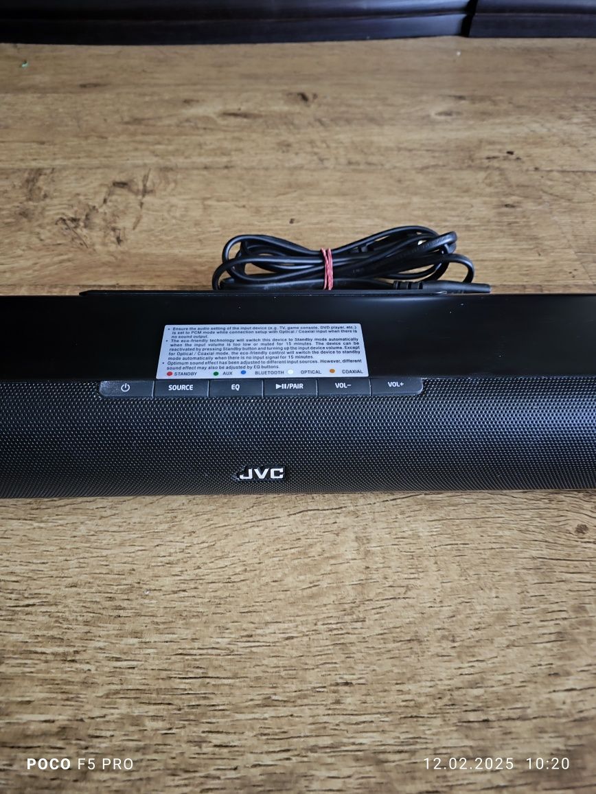 Акустическая система AV Soundbar JVC TH-D357B 2.1 Bluetooth