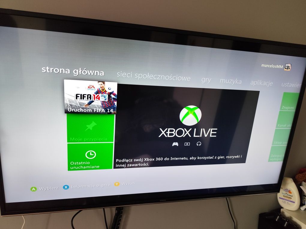 Xbox 360 fat 60gb pad gry