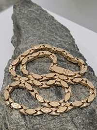 Złoty łańcuszek Cartier Pr.585 Nowy 60 cm